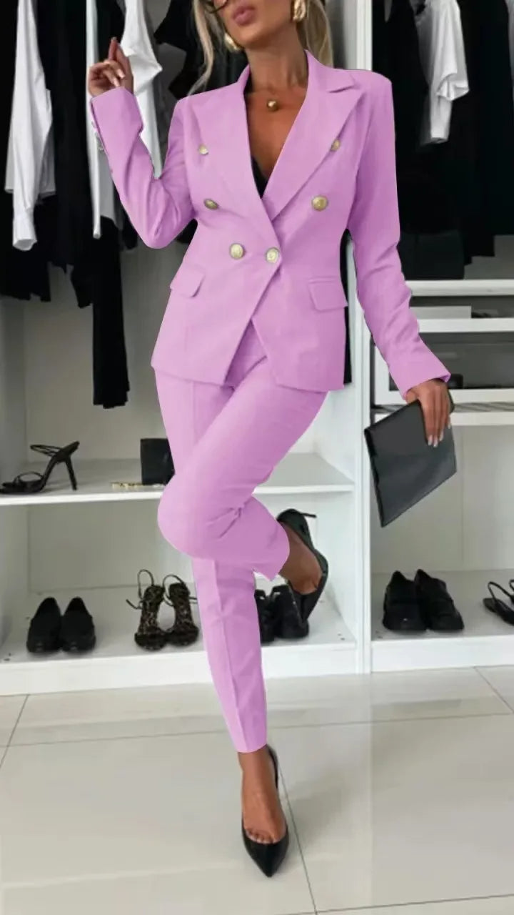 Elena | Tailored Double-Breasted Blazer
