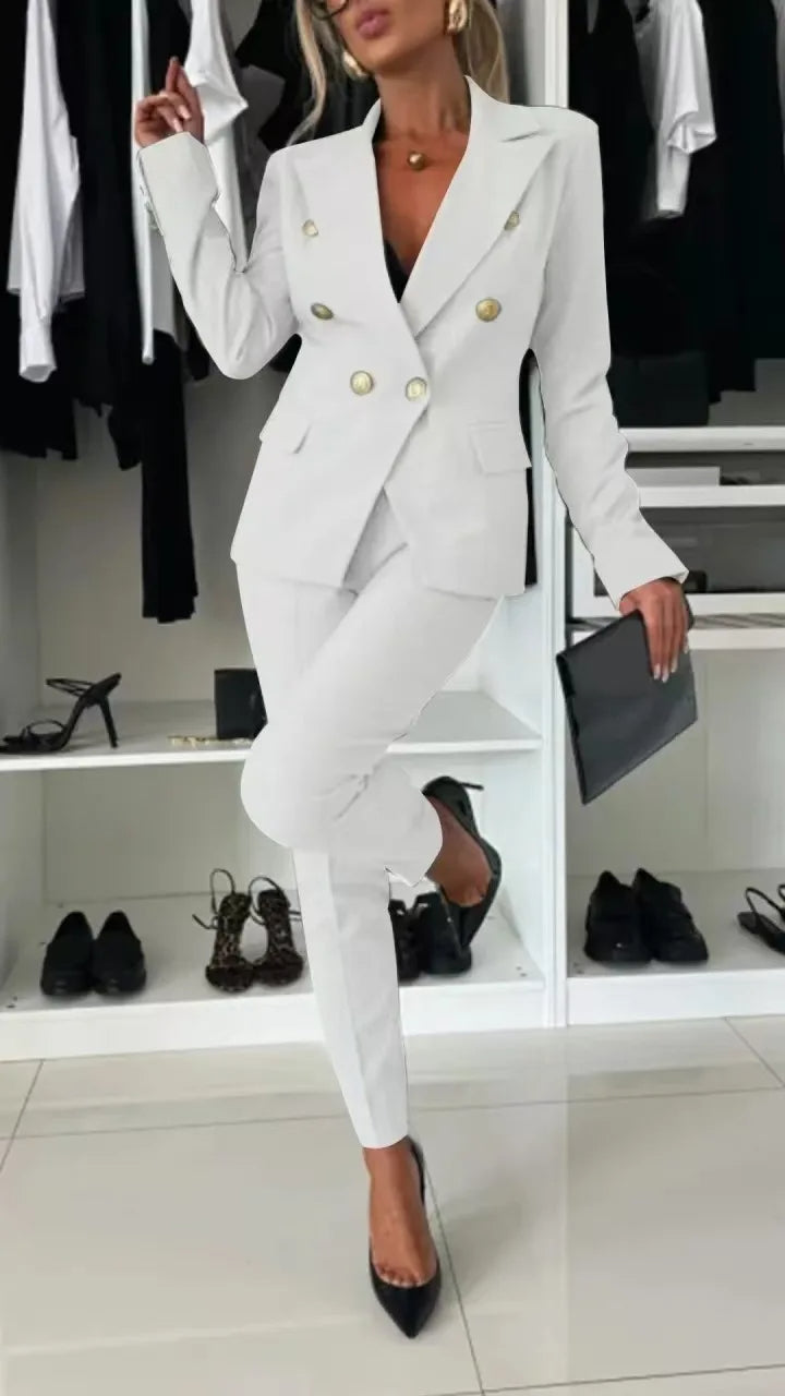 Elena | Tailored Double-Breasted Blazer