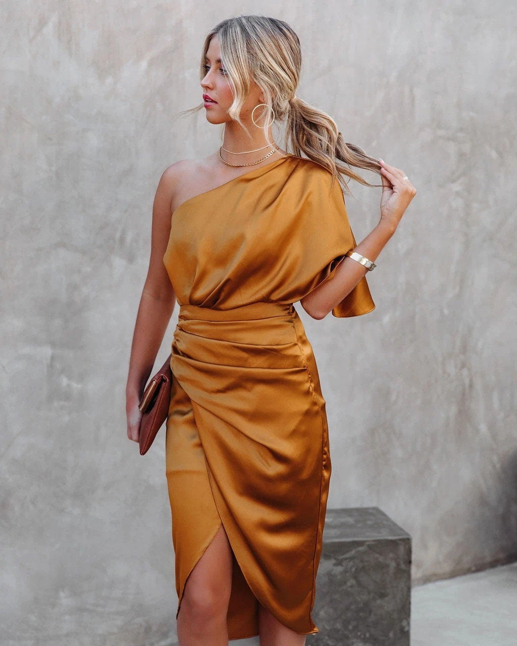 Isla | Elegant Satin Dress