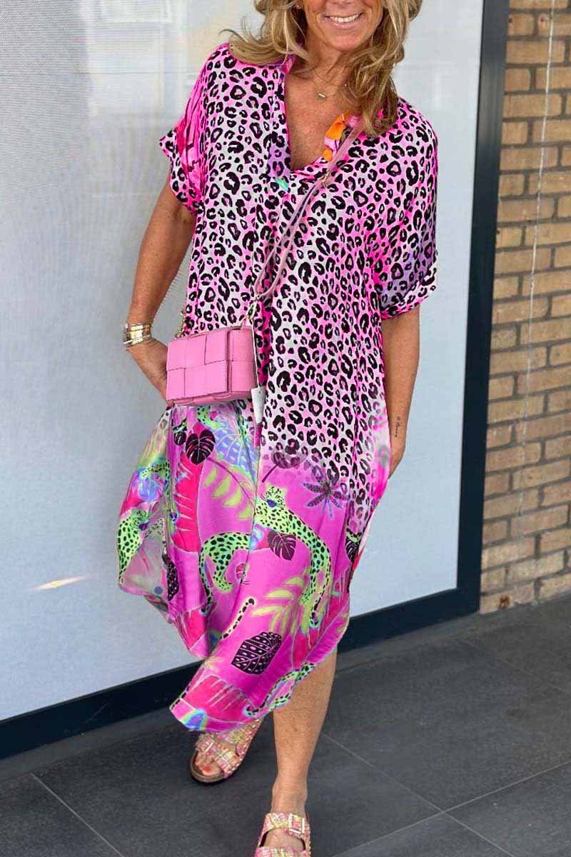 Amara | Effortless Leopard Print Dress