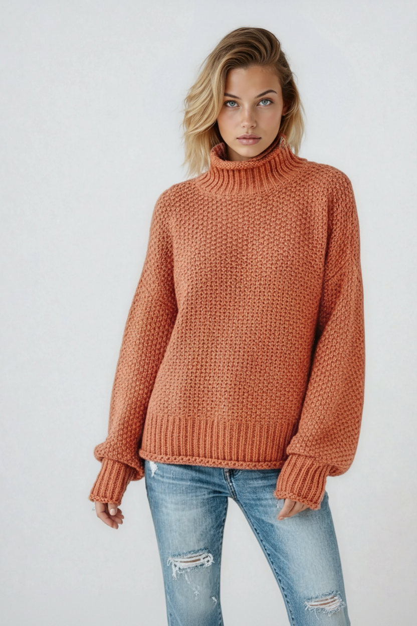 Juliette | Turtleneck Knit Jumper