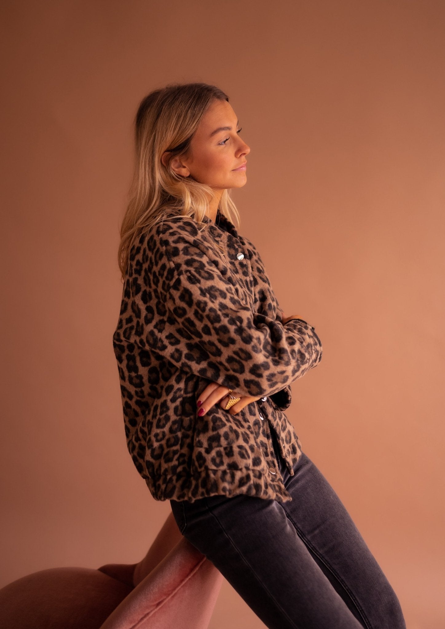 Juliette | Luxe Leopard Print Jacket