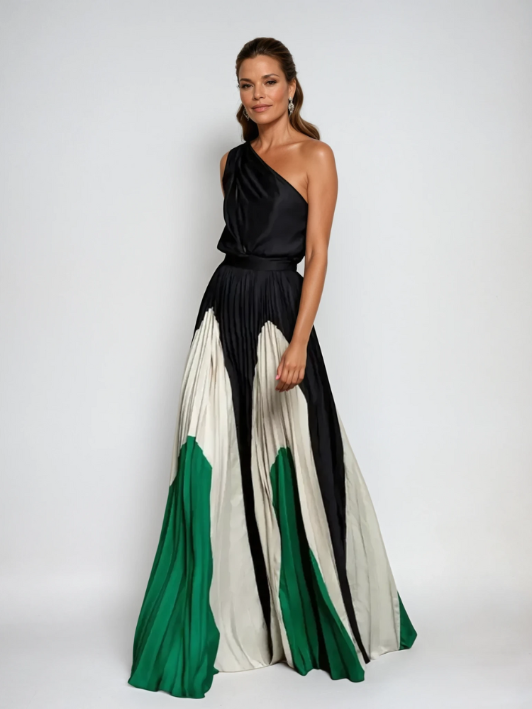 Penelope | Graceful One-Shoulder Maxi Dress