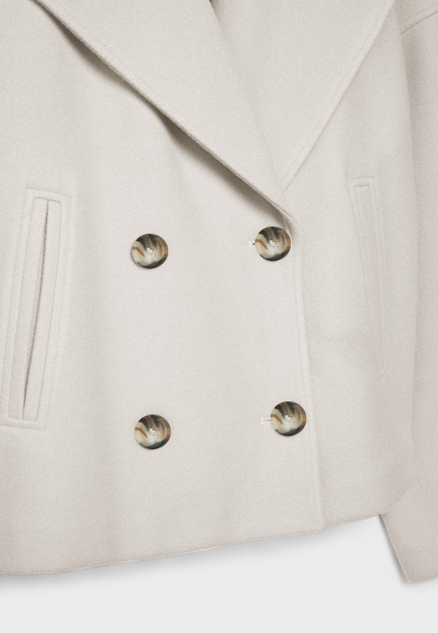 Liora | Short Double-Breasted Coat